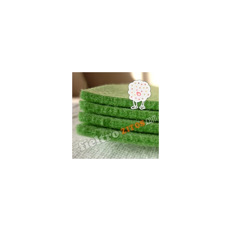 Fieltro Pistacho de 3mm.