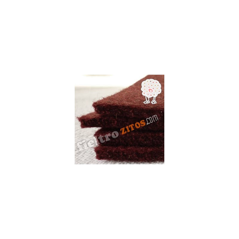 Fieltro Chocolate de 3mm.