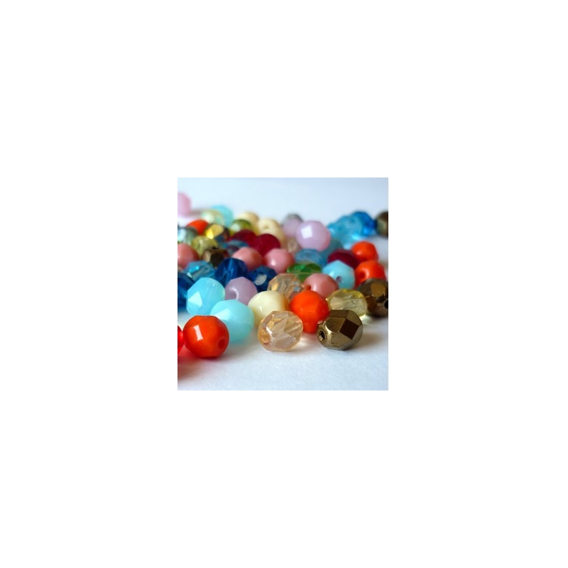 Facetadas Mix 6mm. (50Unds.)