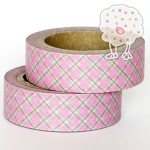 Washi Tape Cenefa Rosa.