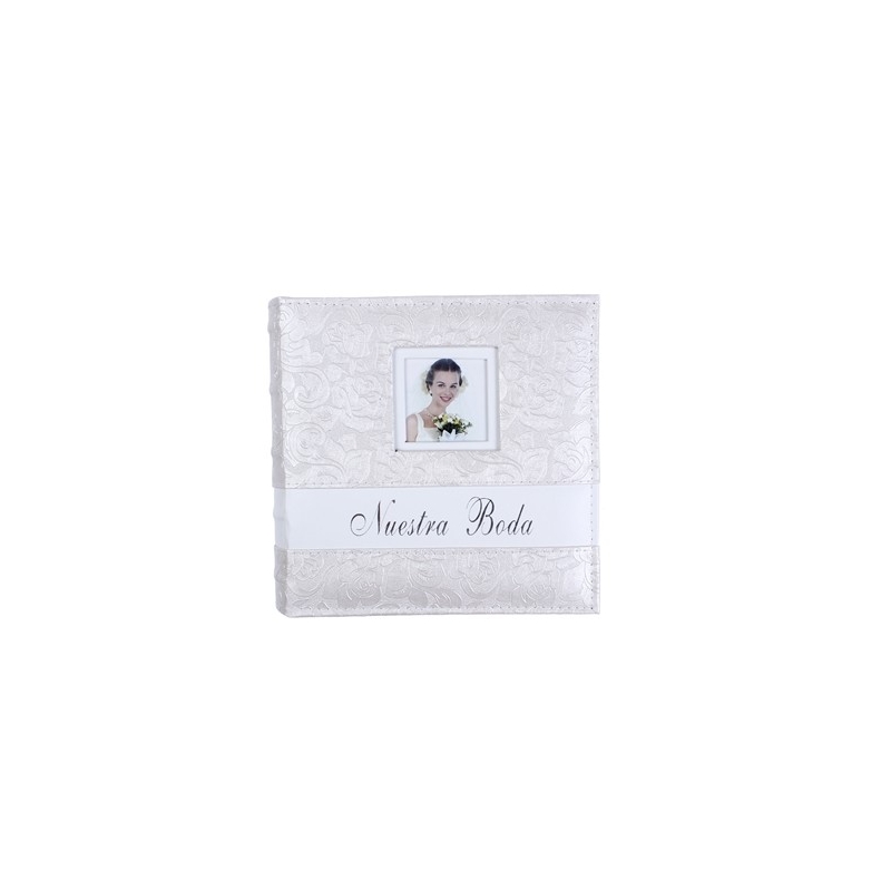 ÁLBUM DE FOTOS "NUESTRA BODA" EN CAJA DE REGALO - Imagen 1