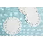 BLONDAS REDONDAS DE PAPEL 11.5CM - Imagen 2