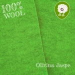 Fieltro 100% Lana Jaspe Olivina