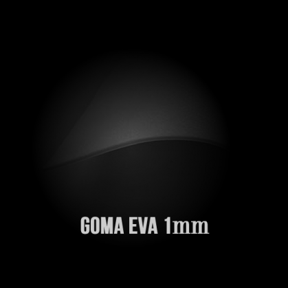 Goma Eva Negra 1mm.