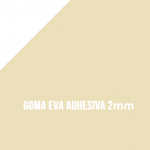 Goma Eva Adhesiva Beige 2mm