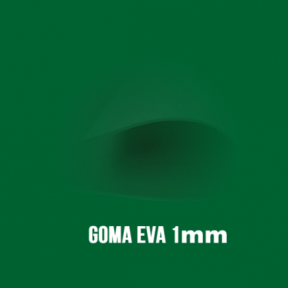 Goma Eva Verde Musgo 1mm.