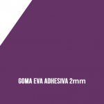 Goma Eva Adhesiva Morada 2mm
