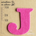 Letras de fieltro Letra "J"