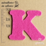 Letras de fieltro Letra "K"