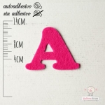 Letras de fieltro Letra "A"