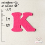 Letras de fieltro Letra "K"