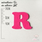Letras de fieltro Letra "R"