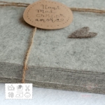 Fieltro Gris 2mm (20x30cm)
