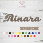 Nombres de Fieltro "Ainara"