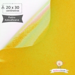 Fieltro Adhesivo Amarillo (20x30cm)