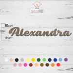 Nombres de Fieltro "Alexandra"