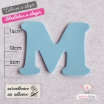 Letras de Goma Eva "M"