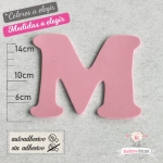 Letras de Goma Eva "M"