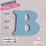 Letras de Goma Eva "B"