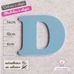 Letras de Goma Eva "D"