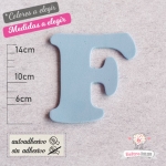 Letras de Goma Eva "F"