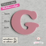 Letras de Goma Eva "G"