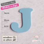 Letras de Goma Eva "J"