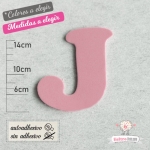 Letras de Goma Eva "J"