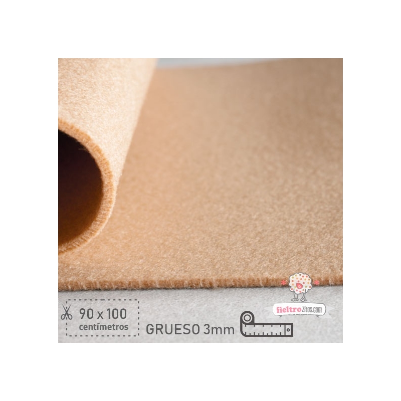 Fieltro Grueso Beige