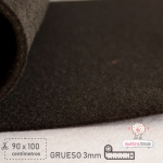 Fieltro Grueso Negro