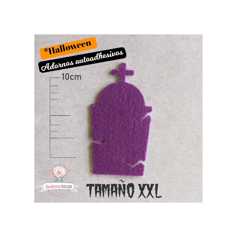 Adornos Lápidas de Fieltro Halloween