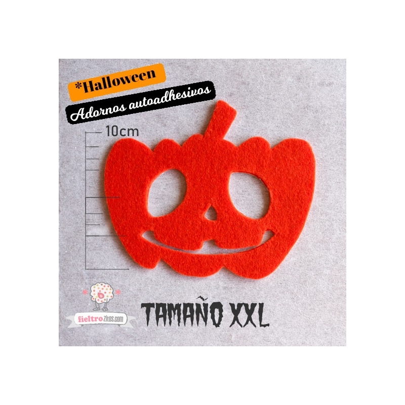 Adornos Calabazas de Fieltro Halloween