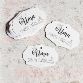 10 Etiquetas Personalizadas Para Bodas y Eventos - FieltroZitos