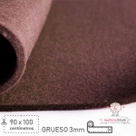 Fieltro Grueso Chocolate