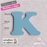 Letras de Goma Eva "K"