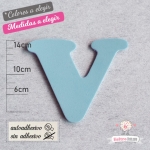 Letras de Goma Eva "V"
