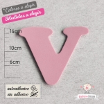 Letras de Goma Eva "V"