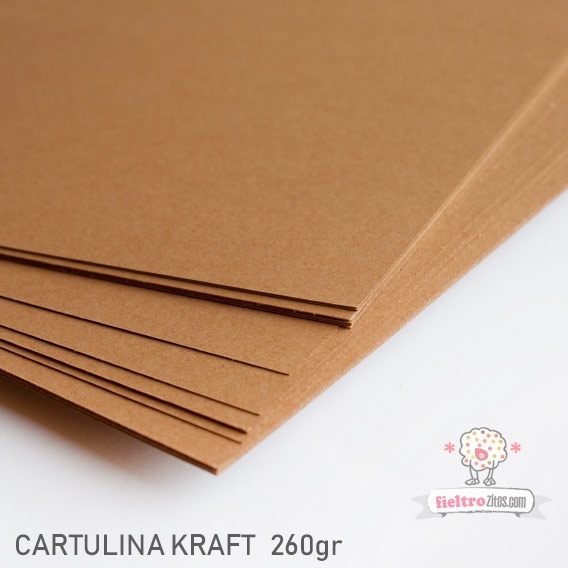 Cartulina Kraft 260gr.