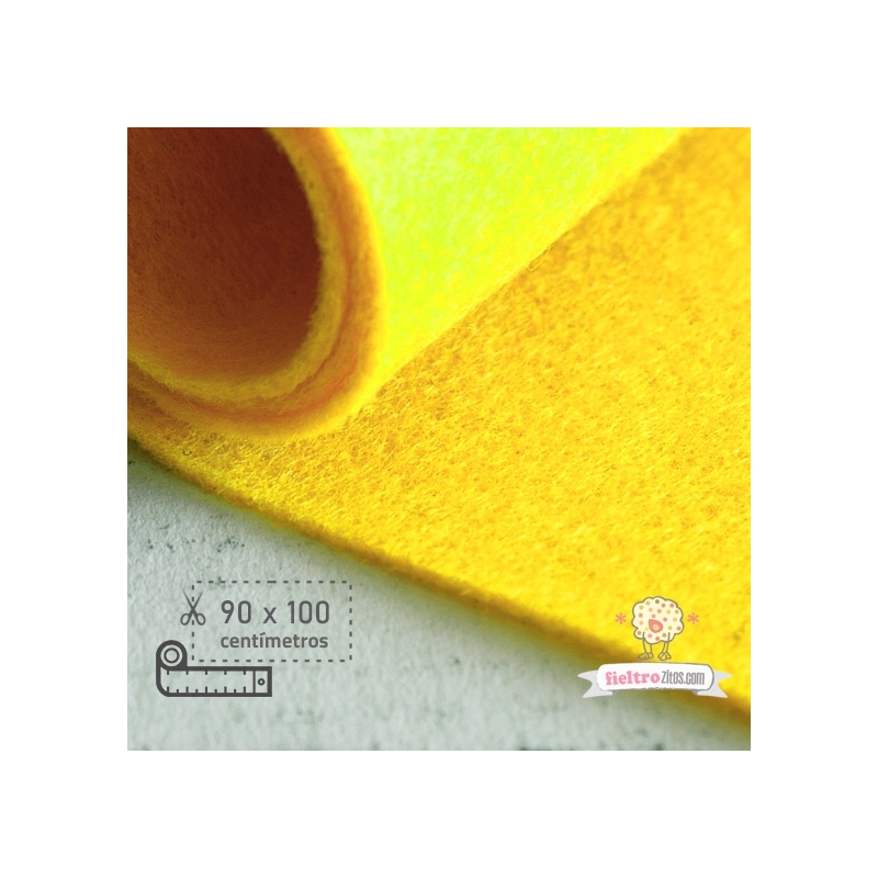 Fieltro Metros Amarillo (90x100cm)
