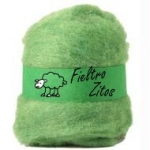 Fieltro Lana Verde Claro 10grs 